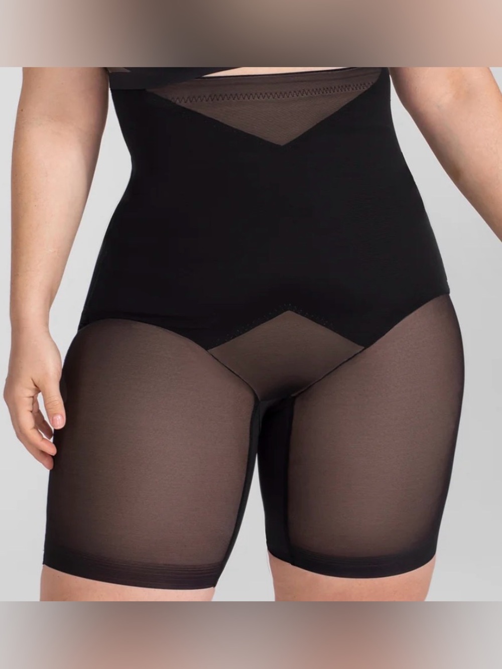 HoneyLove Women’s SculptWear SuperPower Short 2XL Black Shapewear Sculpting